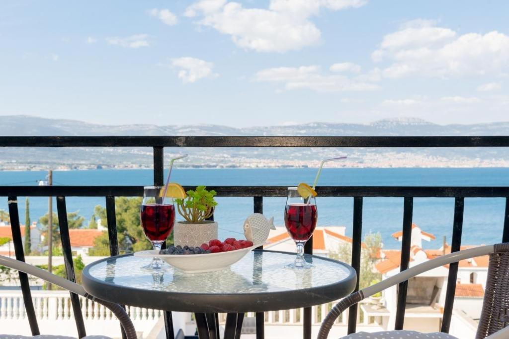 Ferienwohnung In Arbanija Mit Meerblick, Balkon, Klimaanlage, W-Lan 5137-1 Трогір Екстер'єр фото
